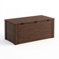 120 Gallon Outdoor Polypropylene Resin Deck Box, 59.00 x 28.50 x 26.70 in, Brown